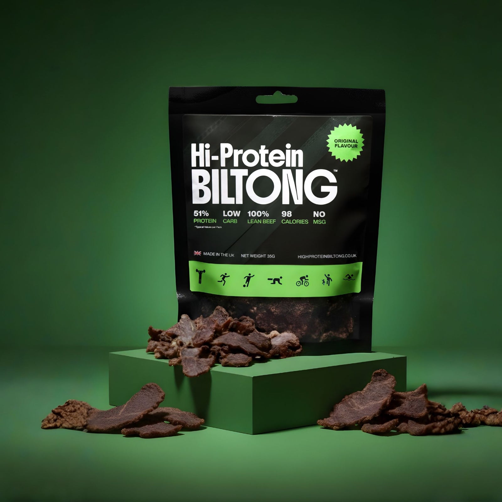 Original Beef Biltong 7x 35g Pack