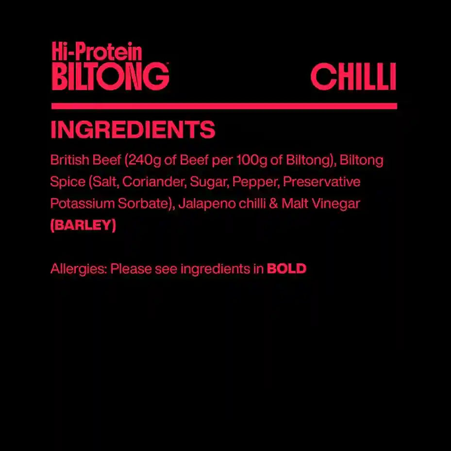 Hi-Protein Biltong Snack Pack